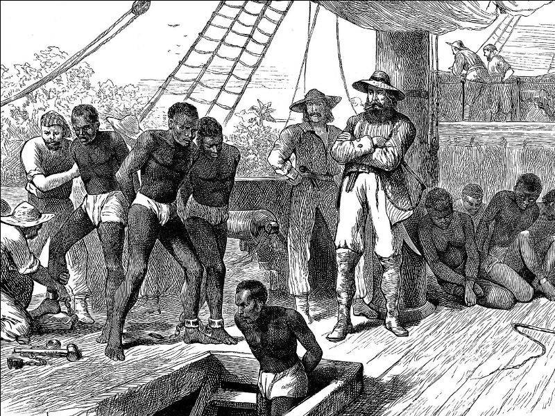 BRITAIN CONTINUES TODAY TO BENEFIT FROM THE TRANSATLANTIC SLAVE TRADE
